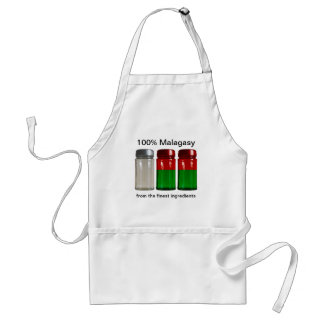 Madagascar Flag Spice Jars Apron