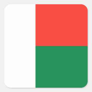 Madagascar Flag Sticker