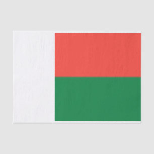 Madagascar Flag Tissue Paper
