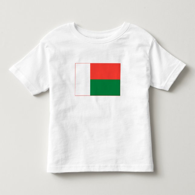 Madagascar Flag Toddler T-shirt (Front)