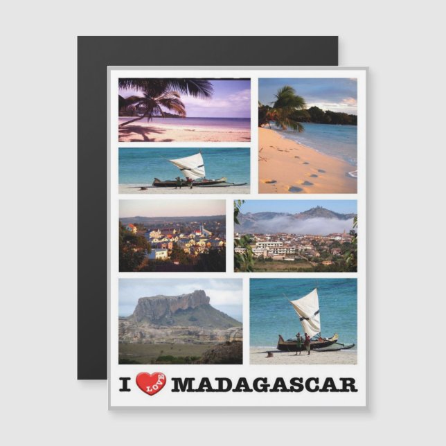 Madagascar - I Love - (Front/Back)
