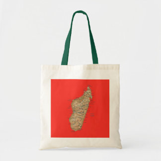 Madagascar Map Bag