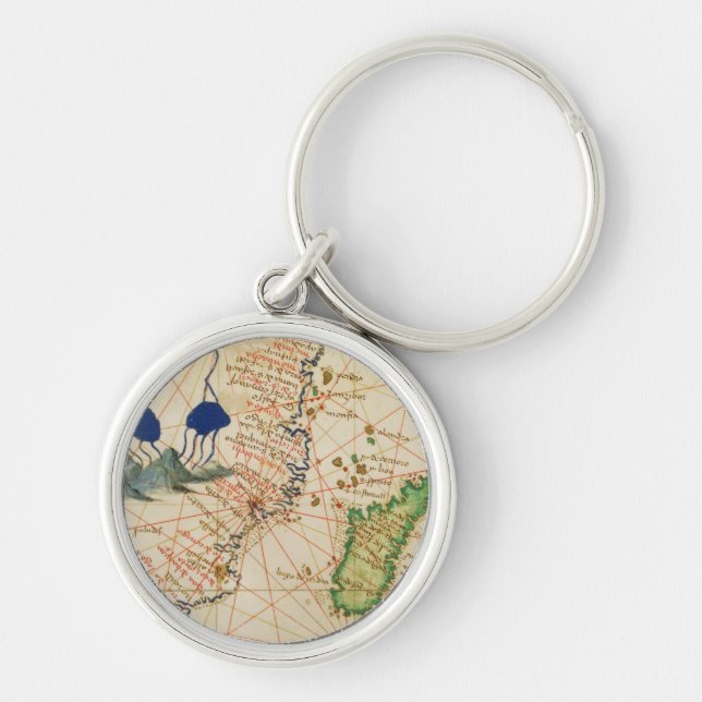 Madagascar Map Keychain (Front)