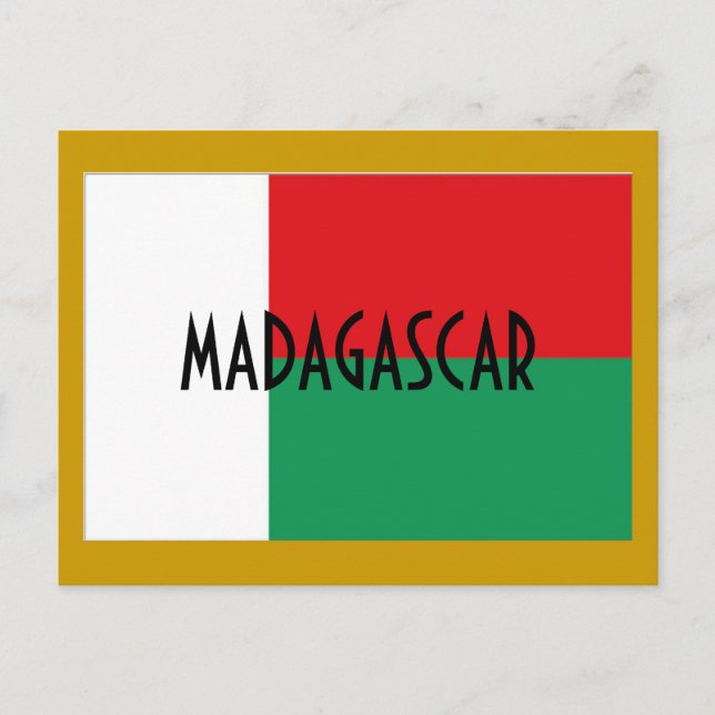Madagascar postcard (Front)