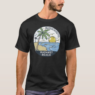 Madaket Beach Massachusetts Vintage T-Shirt
