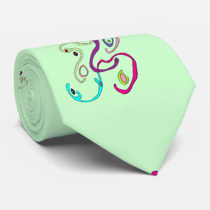 Madam Butterfly, Graphic Illustration Tie