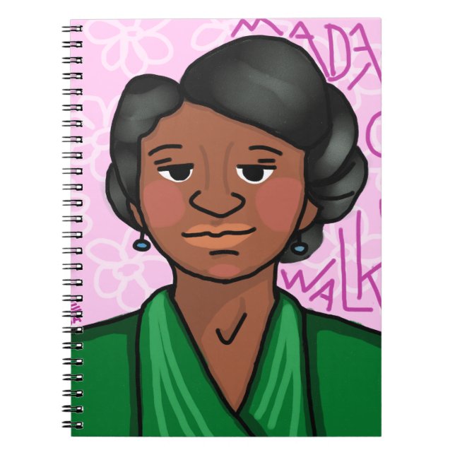 Madam C. J. Walker Notebook (Front)