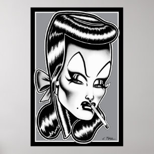 Madam Mars™/Glamour Portrait Poster