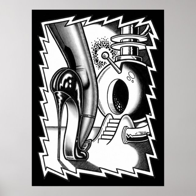 Madam Mars™/Teleportation Chamber Poster (Front)