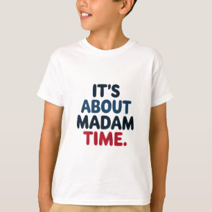 Madam President 2024 Election Vote Democrat Voting T-Shirt