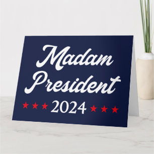 Madam President 2024 I - Kamala Harris Card