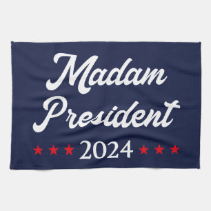 Madam President 2024 I - Kamala Harris Kitchen Towel