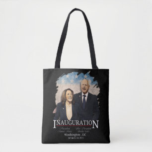 Madam President Harris Walz 2024 Making History Tote Bag