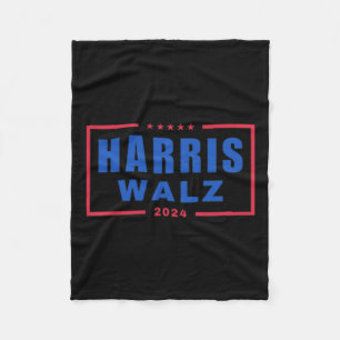 Madam President Kamala Harris Tim Wheimer Vp Brat  Fleece Blanket