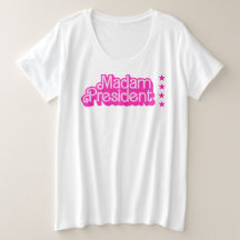 "Madam President" Pink Logo – Retro