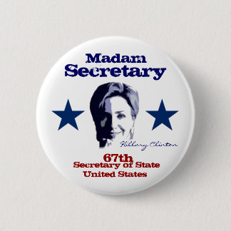 Madam Secretary 2 Inch Round Button