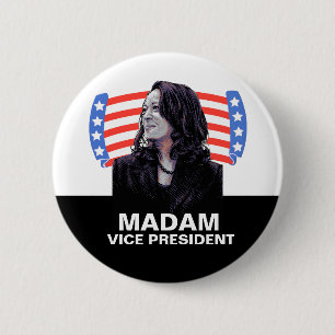 Madam Vice President 2 Inch Round Button