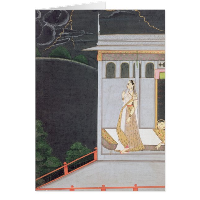 Madame attendant son amant (Devant)