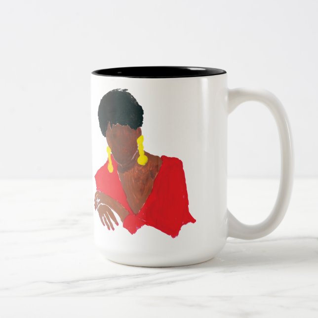 Madame bariolée Classic Mug (Droit)