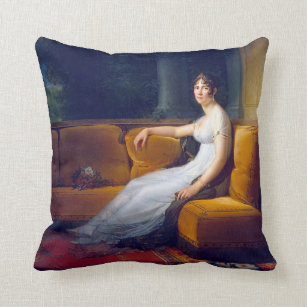 Madame Bonaparte (Josephine) Throw Pillow