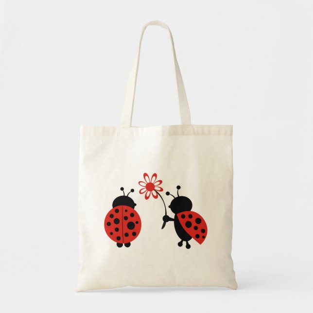 Madame Bugs et sac fourre-tout à fleur (Devant)