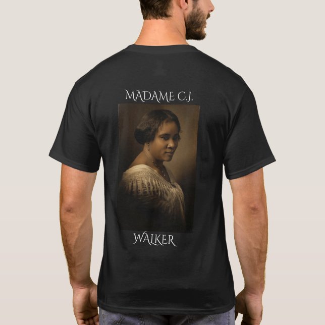 Madame C.J. Walker T-Shirt (Back)