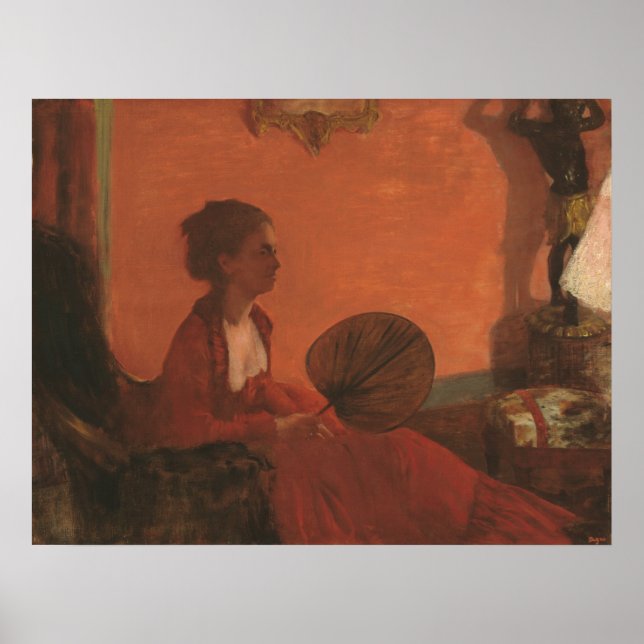 Madame Camus - Edgar Degas Fine Art Poster (Front)