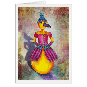 Madame Card d'oiseau