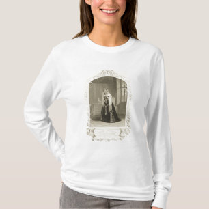 Madame Celeste as the Princess Katherine, Act V Sc T-Shirt