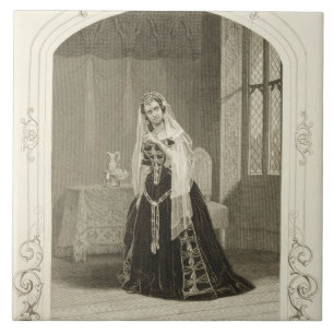 Madame Celeste as the Princess Katherine, Act V Sc Tile