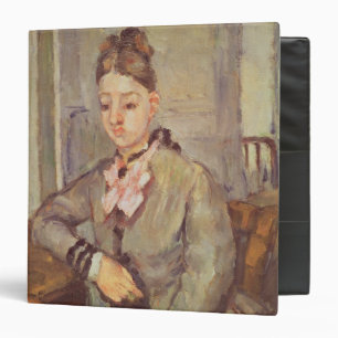 Madame Cezanne Leaning on a Table, 1873-77 Binder