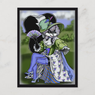 Madame de Pew Postcard