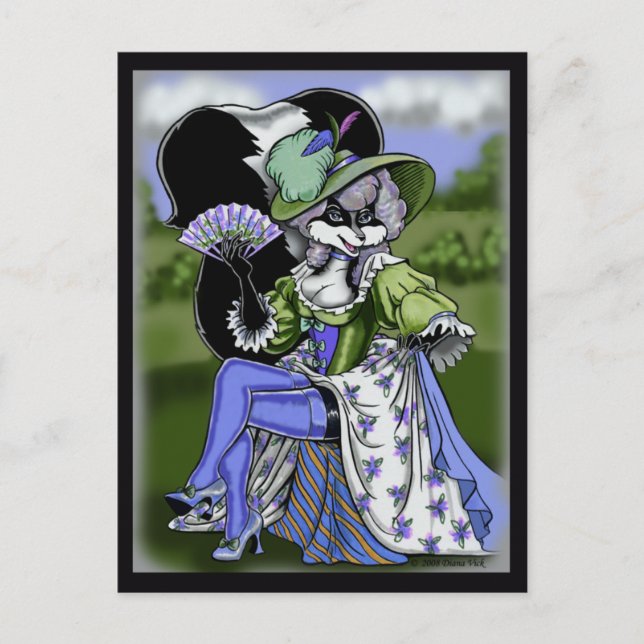 Madame de Pew Postcard (Front)