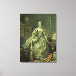 Madame de Pompadour Canvas Print