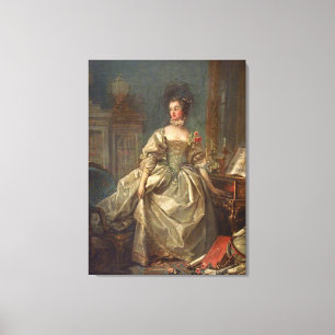 Madame de Pompadour Canvas Print