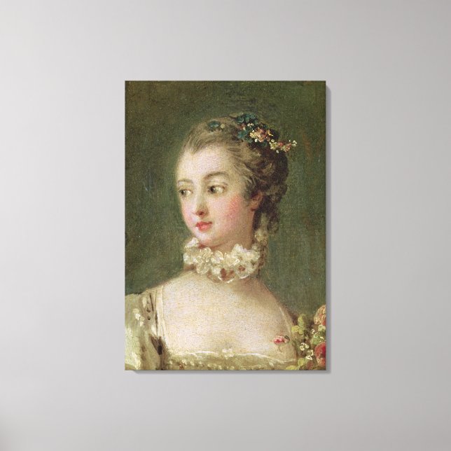 Madame de Pompadour Canvas Print (Front)