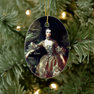 Madame de Pompadour - Jeanne-Antoinette Poisson Ceramic Ornament