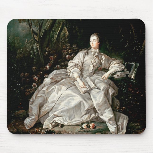 Madame de Pompadour Mouse Pad (Front)
