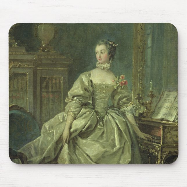 Madame de Pompadour Mouse Pad (Front)
