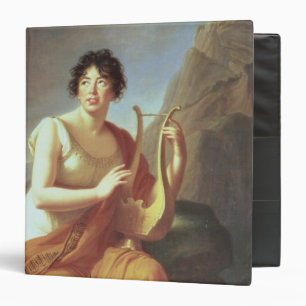 Madame de Stael as Corinne, 1809 Binder