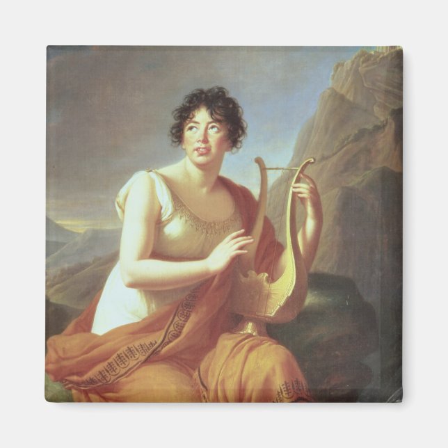 Madame de Stael as Corinne, 1809 Magnet (Front)