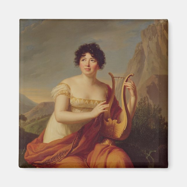 Madame de Stael as Corinne Magnet (Front)