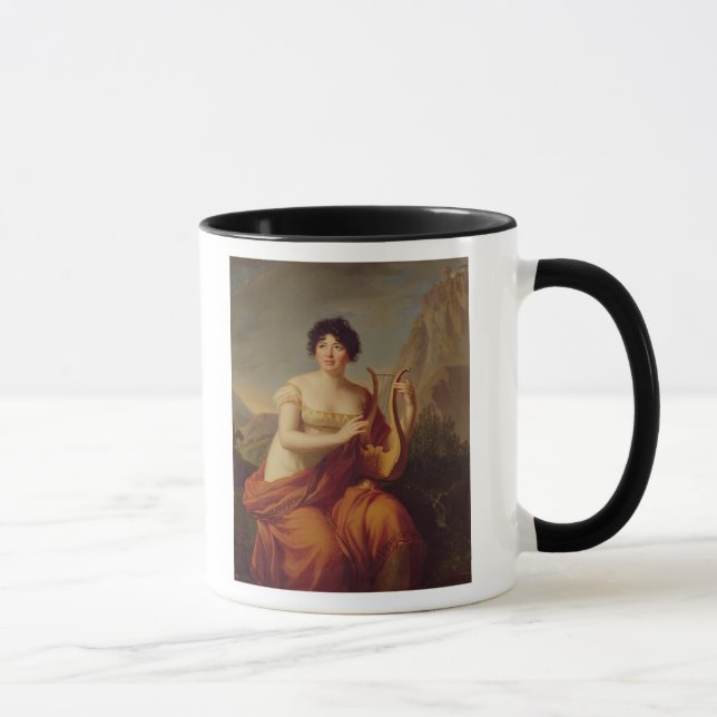 Madame de Stael as Corinne Mug (Right)