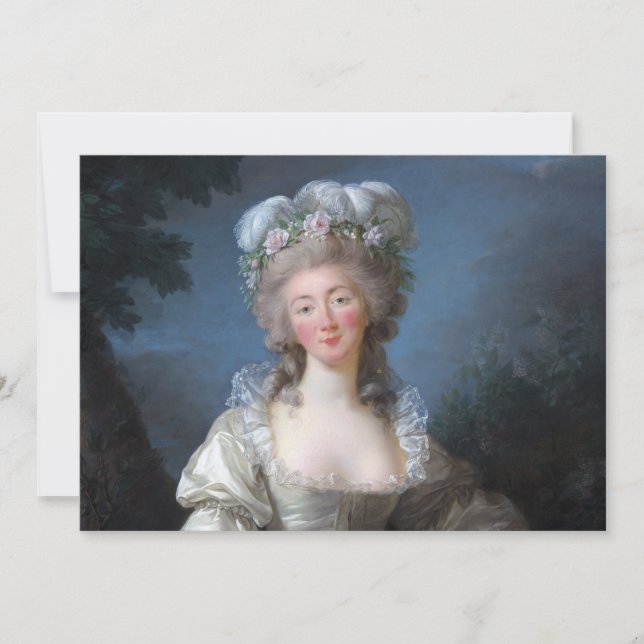 Madame du Barry  Announcement (Front)