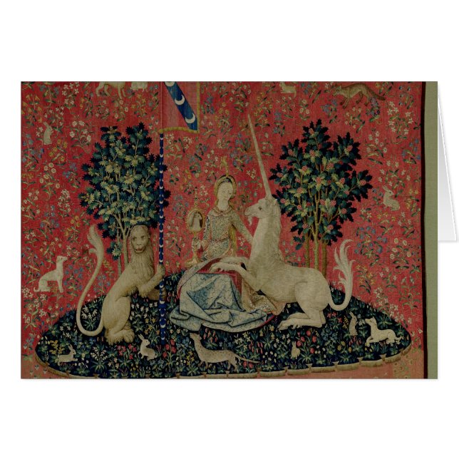 Madame et la licorne : "Sight (Devant horizontal)