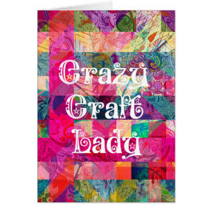 Madame folle Colorful Pattern Vibrant Crafting de