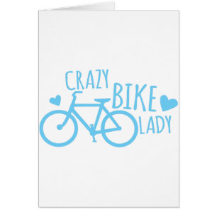 Madame folle de vélo