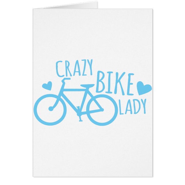 Madame folle de vélo (Devant)