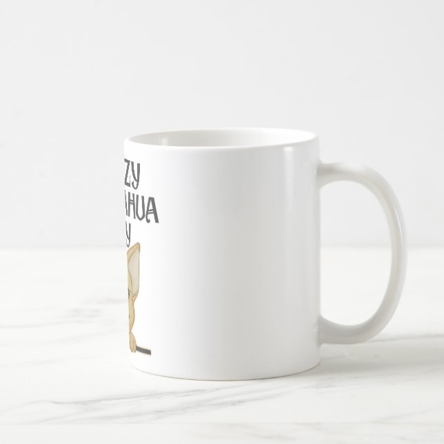 Madame folle Mug de chiwawa (Droite)