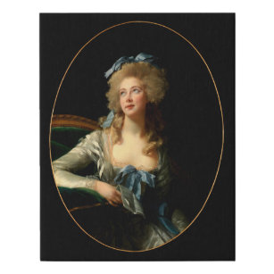  Madame Grand by by Elisabeth Louise Vigée Le Brun Faux Canvas Print